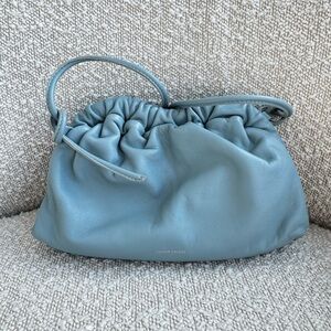Mansur Gavriel Blue Mini Cloud Clutch